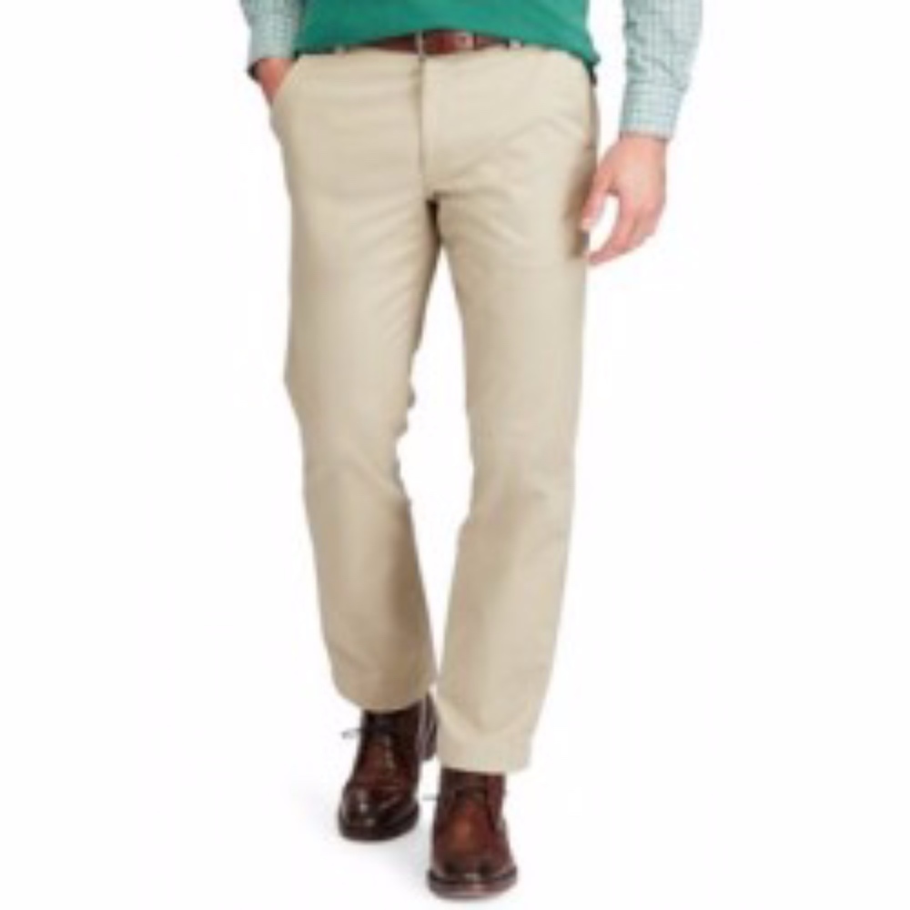 Crown & Ivy Cream Chinos 32 x 30 Stretch Fit